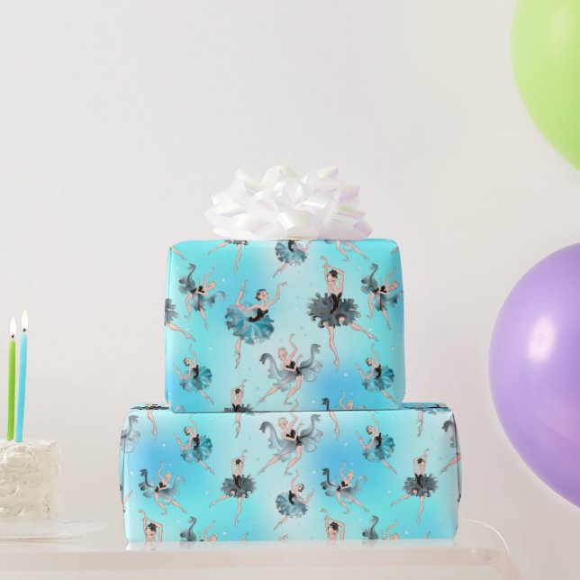 Papel De Regalo Bailarinas de ballet (Regalos de fiesta)