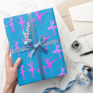Papel De Regalo Bailarines de ballet Patrón de bailarina
