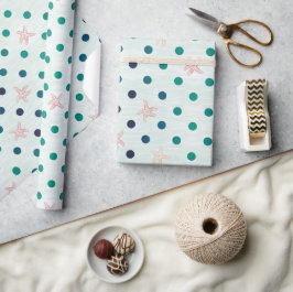 Papel De Regalo Baile de lunares de estrella de mar