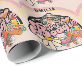 Papel De Regalo Baile Disco Retro de los 70 para Despedida de Solt