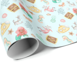 Papel De Regalo Bajo el mar