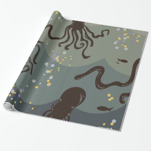 Papel De Regalo Bajo El Mar