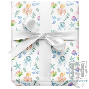 Papel de Regalo Bajo el Mar