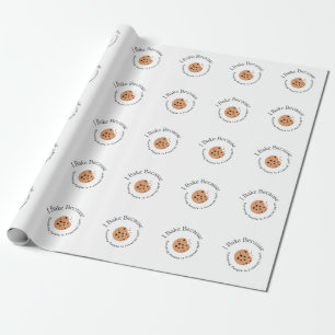 Papel De Regalo Bake Porque Golpear A La Gente Está Fruncido