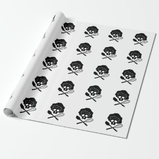 Papel De Regalo Baker's Skull with Toque