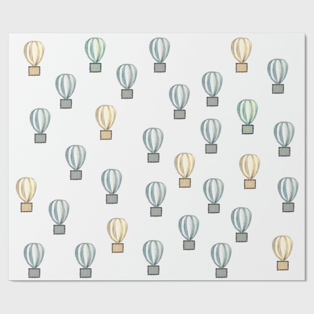 Papel De Regalo Balão (Superficie plana)