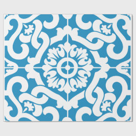 Papel De Regalo Baldosas azules de Portugal 1