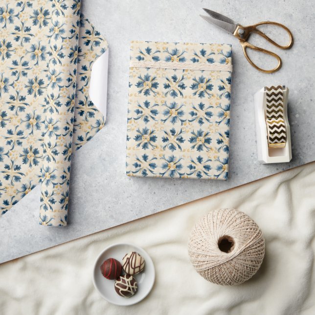 Papel De Regalo Baldosas Positano: La bella Boda italiana clásica (Artesanía)