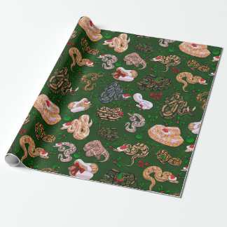 Papel De Regalo Ball Python Morph Holiday