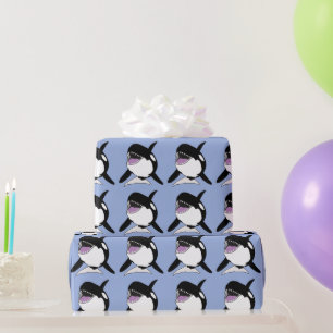 Papel De Regalo Ballena asesina de Orca