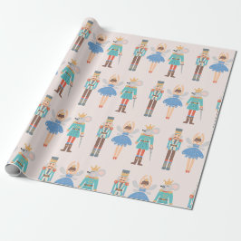 Papel De Regalo Ballet de Cascanueces Minimal Moderno