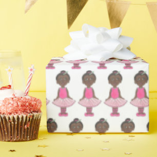 Papel De Regalo Ballet rosado Cumpleaños Teacher de Baile Ballerin