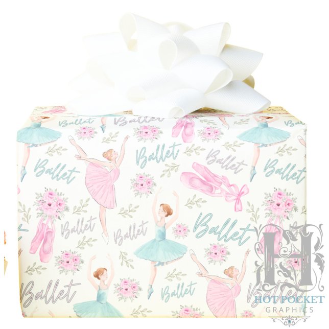 Papel De Regalo Ballet Wrapping Paper (Subido por el creador)