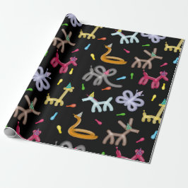 Papel De Regalo Balloon Animals Kids Party Theme