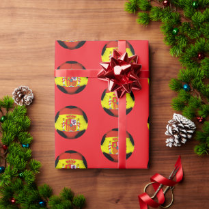 Papel De Regalo Balón de fútbol de España