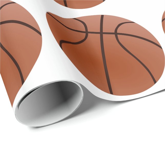 Papel De Regalo Baloncesto (Esquina del rollo)