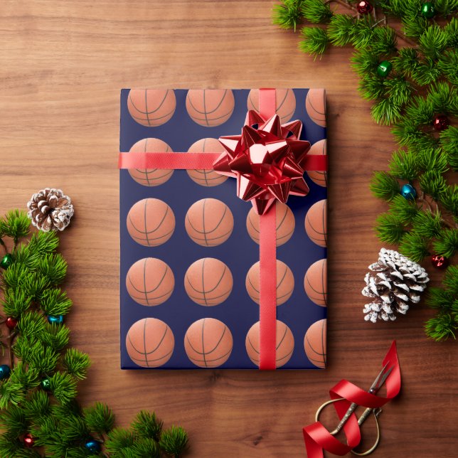 Papel De Regalo Baloncesto (Regalo de vacaciones)
