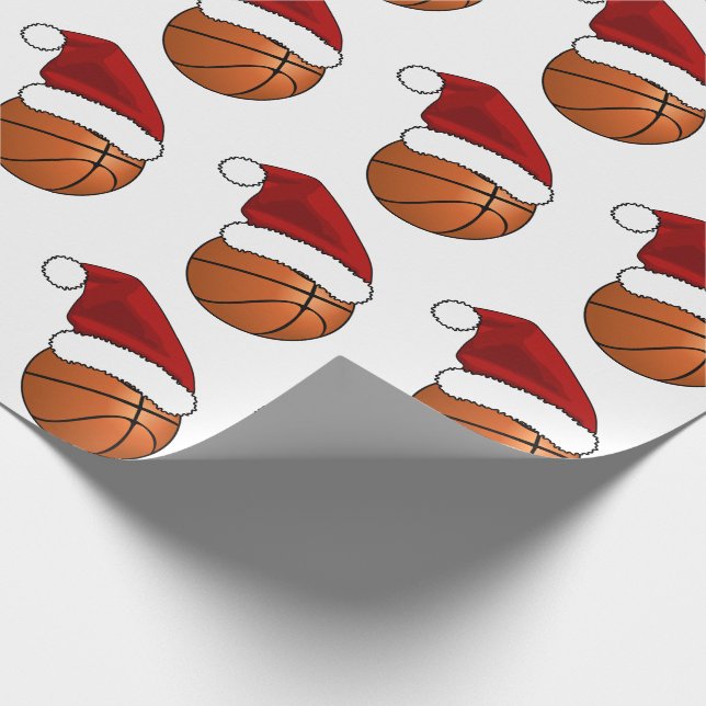 Papel De Regalo Baloncesto de Navidad  (Esquina)