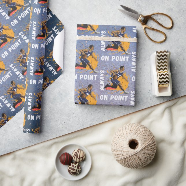 Papel De Regalo Baloncesto de siempre en punto (Artesanía)