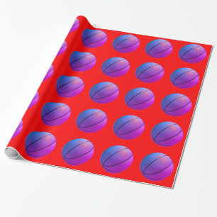 Papel De Regalo Baloncesto Pop Art