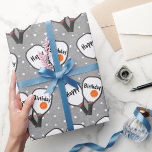 Papel De Regalo Baloncesto y remo por cumpleaños