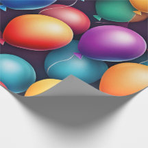 Balones sin mar de color acuático Cumpleaños