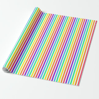 Papel De Regalo Banda arcoiris 13