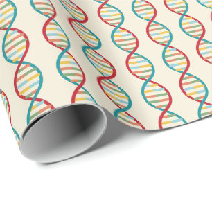 Papel De Regalo Banda de biología moderna STEM