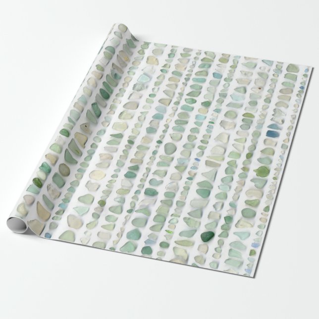 Papel De Regalo Banda de cristal del mar (Desenrollado)