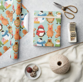 Papel De Regalo banda de vacaciones | vacaciones de navidades de r