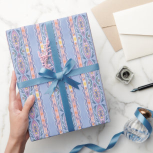 Papel De Regalo Banda floral de primavera
