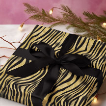 Bandas de tigre de oro negro