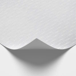 Papel De Regalo Bandas Delicadas De Gris Gris Monocromático Platea