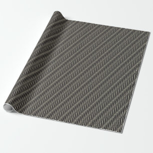 Papel De Regalo Bandas onduladas doradas, textura de lujo