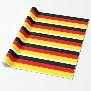 Papel De Regalo Bandera alemana