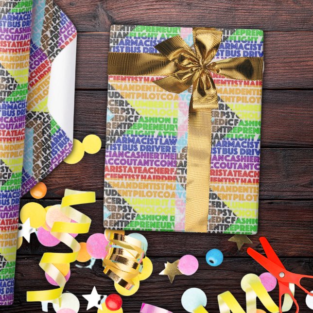 Papel De Regalo Bandera arco iris progresiva Guión gay LGBT (Subido por el creador)