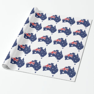 Papel De Regalo Bandera australiana