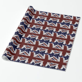 Papel De Regalo Bandera británica, Union Jack, diseño patriótico