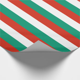 Papel De Regalo Bandera búlgara patriótica