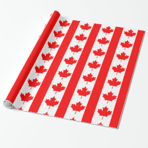 Papel De Regalo Bandera canadiense