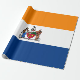 Papel De Regalo Bandera de Albany (Nueva York)