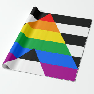 Papel De Regalo Bandera de aliado LGBTQ+