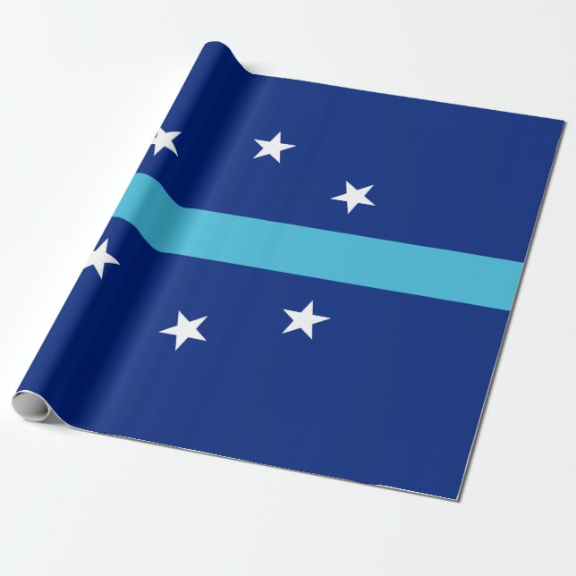 Papel De Regalo Bandera de Anaheim (California, Estados Unidos) (Desenrollado)