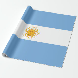 Papel De Regalo Bandera de Argentina