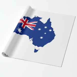 Papel De Regalo Bandera de Australia