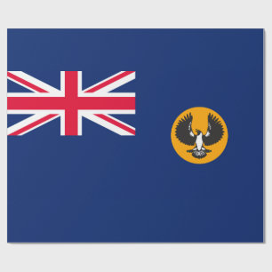 Papel De Regalo Bandera de Australia del Sur (Estado de Australia)