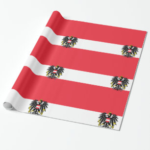 Papel De Regalo Bandera de Austria