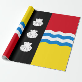 Papel De Regalo Bandera de Bedfordshire (condado de Inglaterra, Re
