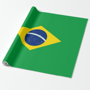 Papel De Regalo Bandera de Brasil