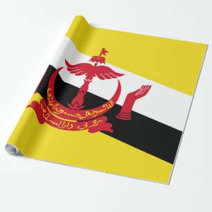 Papel De Regalo Bandera de Brunei